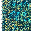 Batik Colour 8 100% cotton fabric 110cm wide, sold per 1/2 metre