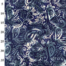 Batik Colour 9 100% cotton fabric 110cm wide, sold per 1/2 metre