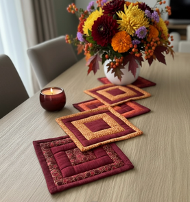 'Perfect Patch' Table Runner Project Pack (For Stitchi Club Members) *Does Not Include Video Tutorial*