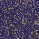 Dashwood Twist Navy/Gold metallic 100% Premium Cotton Fabric, sold per 1/2 metre 112cm wide