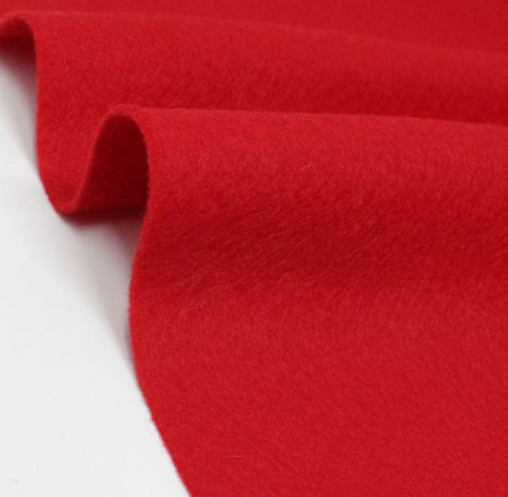 Red Felt Squares for Sewing and Crafting 12 x 12 inches Sold Per 1 Square