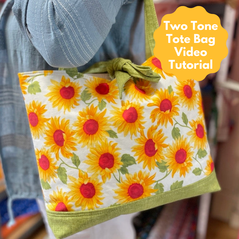 Two Tone Bag video tutorial, suitable for beginners