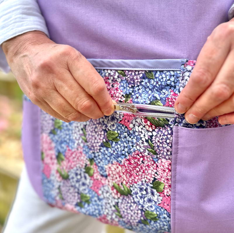 Reversible Cooking or Gardening Apron Sewing Video tutorial