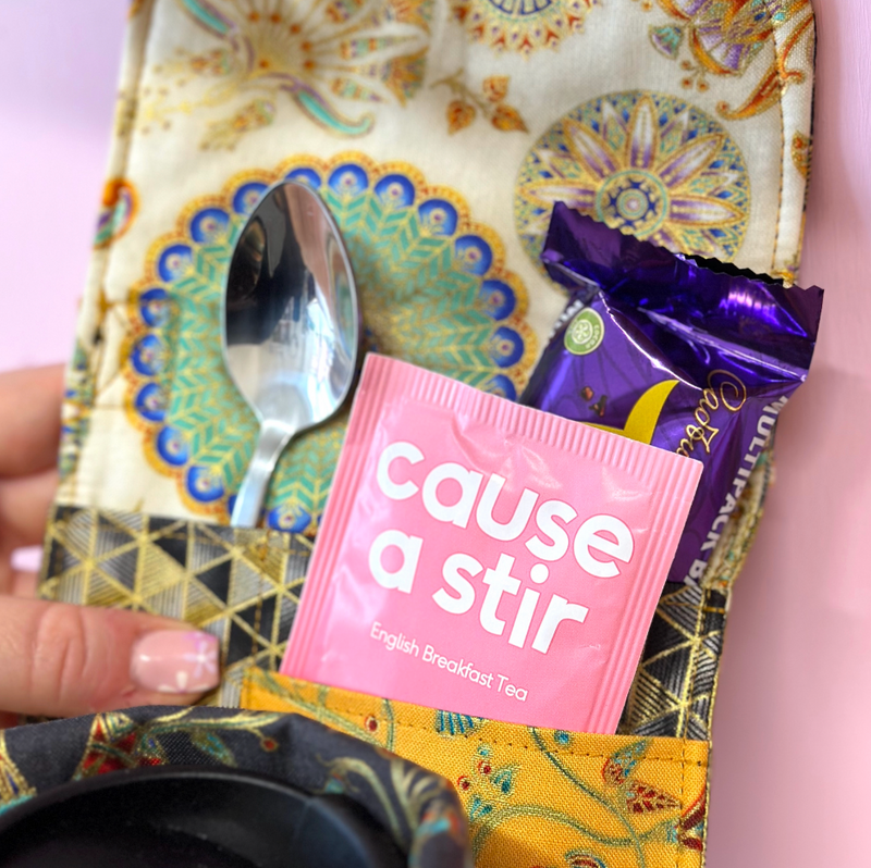 Mug Bag Sewing video tutorial