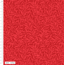 Red Willow Bough 100% Cotton Fabric - Sold Per Half Metre