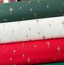 3 Piece Shining Star Fat quarter Bundle 100% Cotton Fabrics