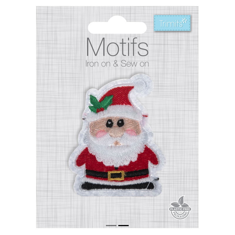 Trimits Father Christmas Iron-On Motif