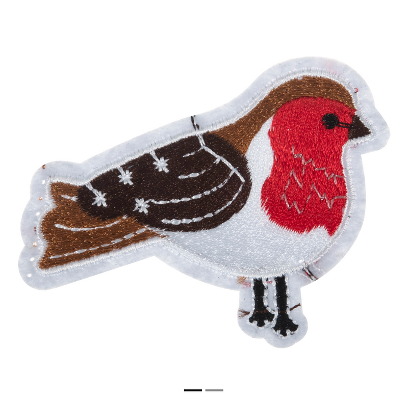 Trimits Christmas Robin Iron-On Motif