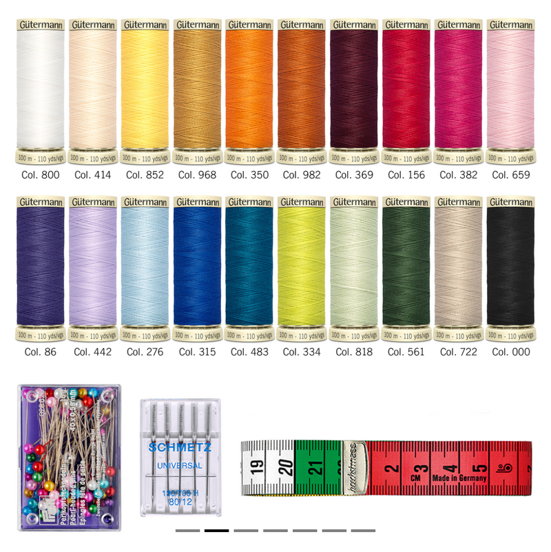 Gutermann Fashion Thread Storage Tin With Accessories