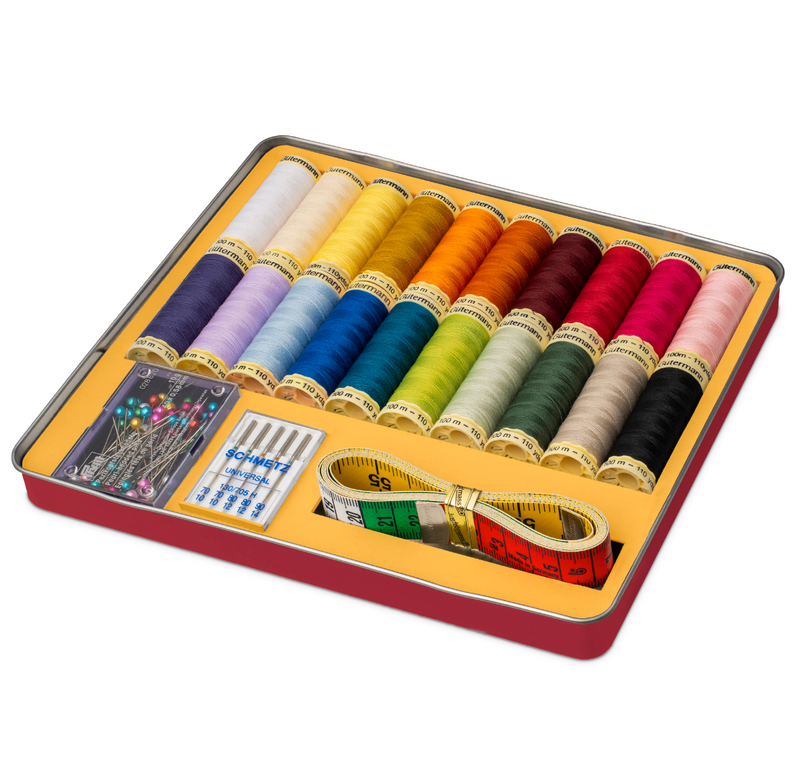 Gutermann Fashion Thread Storage Tin With Accessories