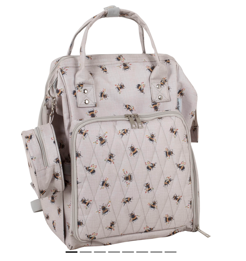 Craft Storage Backpack Bee Themed - Lots of storage