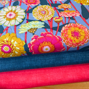 Skyfire 3 Piece Fat quarter Bundle 100% Premium Cotton Fabrics