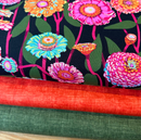 Shadow 3 Piece Fat quarter Bundle 100% Premium Cotton Fabrics