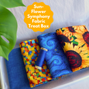 Sunflower Symphony 4 Piece FQ Bundle Plus Thread Treat Box