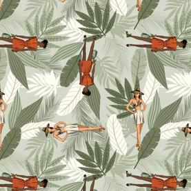 Simplicity Jungle Retreat 100% Cotton Fabric - Sold Per Half Metre