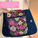 Bag In A Box - Cross Body Satchel Bag Project Kit With Video Tutorial & Printable Templates