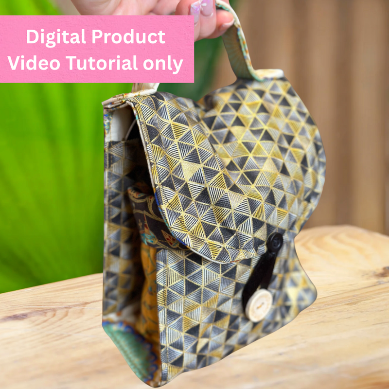 Mug Bag Sewing Video Tutorial *Digital Product*