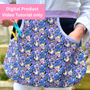 Reversible Cooking Or Gardening Apron Sewing Video Tutorial *Digital Product*