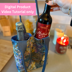 Double Bottle Gift Bag Video Tutorial *Digital Product*