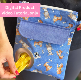 Marion's Dog Walking Bag Video Tutorial *Digital Product*