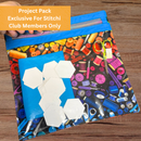 Project Pack - Sewing Clear Zipped Project Pouch (For Stitchi Club Members) *Does Not Include Video Tutorial*