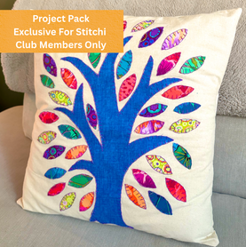 Project Pack - Tree Of Life Cushion (For Stitchi Club Members) *Does Not Include Video Tutorial*