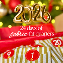 *Pre-Order* 2026 Special Edition Fabric Advent Calendar | 24 Premium Cotton Fabric Fat Quarters | Free Postage