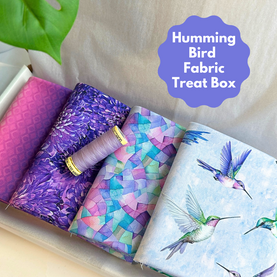 Humming Bird 4 Piece FQ Bundle Plus Thread Treat Box