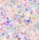 Flutter Mini Butterflies 100% Premium Cotton Fabric 112cm Wide Sold Per Half Metre
