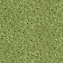 Golden - Green Scroll 100% Premium Cotton Fabric 112cm Wide Sold Per Half Metre