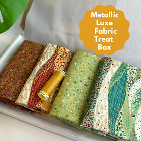 Metallic Luxe 4 Piece FQ Bundle Plus Thread Treat Box