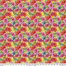 Yellow Zinnias Festival By Free Spirit 100% Premium Cotton Fabric Sold Per 1/2 Metre
