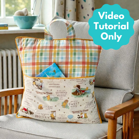 Bias Piped Cushion Video Tutorial ONLY *Digital Product*