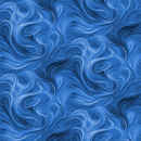 Royal Blue Swirl Premium 100% Cotton Fabric Sold Per 1/2 Metre 44" wide (112cm)