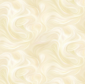 Cream Swirl Premium 100% Cotton Fabric Sold Per 1/2 Metre 44" wide (112cm)