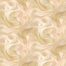 Tan Swirl Premium 100% Cotton Fabric Sold Per 1/2 Metre 44" wide (112cm)