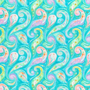 Colourful Florence 100% Cotton Poplin Sold Per 1/2 Metre 112cm Wide