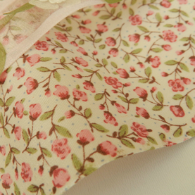 Pink Tiny Floral Small Print 100% Cotton Poplin Sold Per 1/2 Metre 112cm Wide