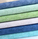 6 Piece Seafoam Bloom & Blend Fat Quarter Bundle 100% Premium Cotton Fabrics