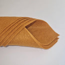 Golden Sand Felt Square for Sewing and Crafting 9 x 9 inches Sold Per 1 Square