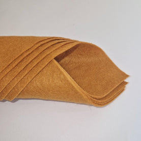 Golden Sand Felt Square for Sewing and Crafting 9 x 9 inches Sold Per 1 Square