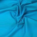 Peacock cotton poplin fabric