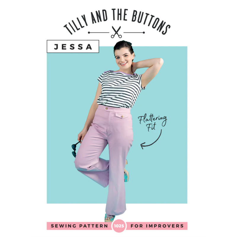 Tilly and the Buttons Jessa Trousers and Shorts Sewing Pattern Sizes UK 6 - 20