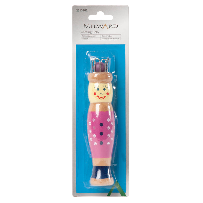 Wooden knitting Dolly Bobbin, perfect for Children's crafts