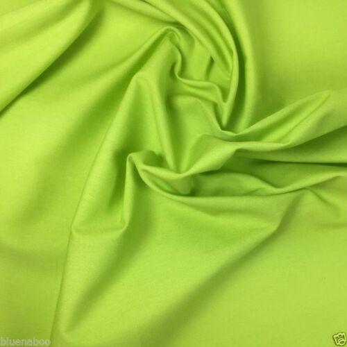 Chautreuse cotton poplin fabric