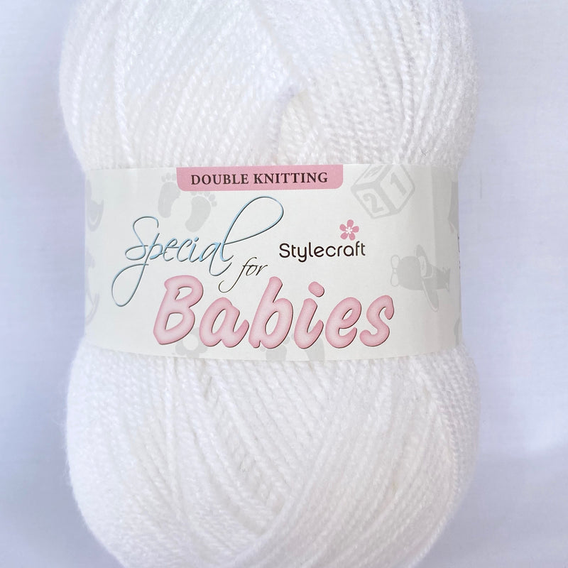 White 1001 stylecraft special for babies yarn