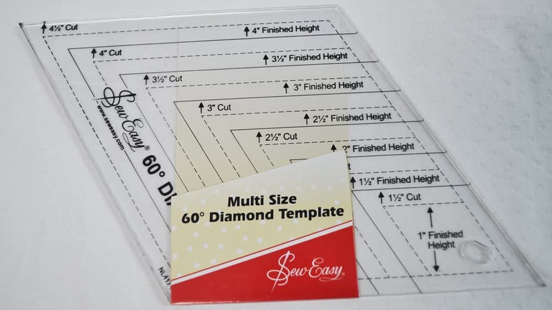 Patchwork Template Rulers by Sew Easy - Choice of Shapes