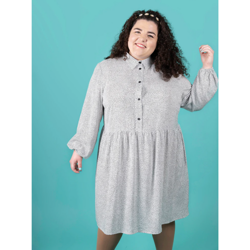 Tilly and the Buttons Lyra Shirt Dress Sewing Pattern Sizes UK 6 - 34