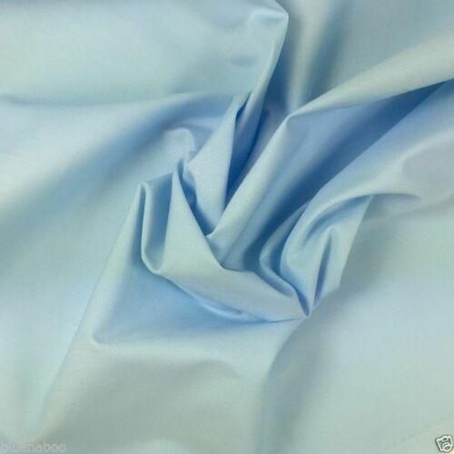 Pale Blue cotton poplin fabric