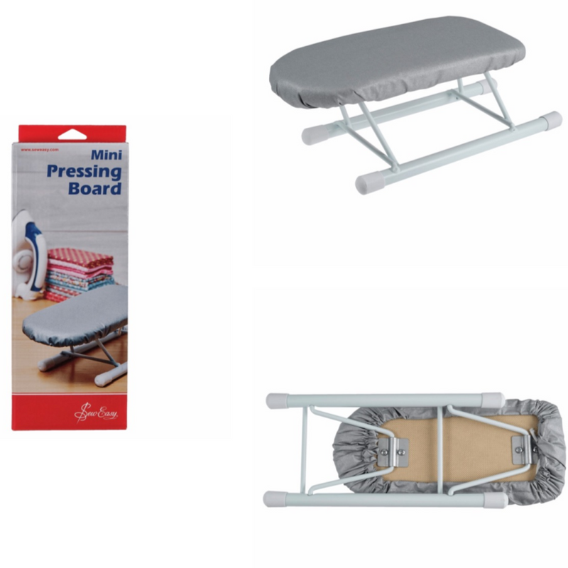 mini pressing ironing board for crafters & sewers